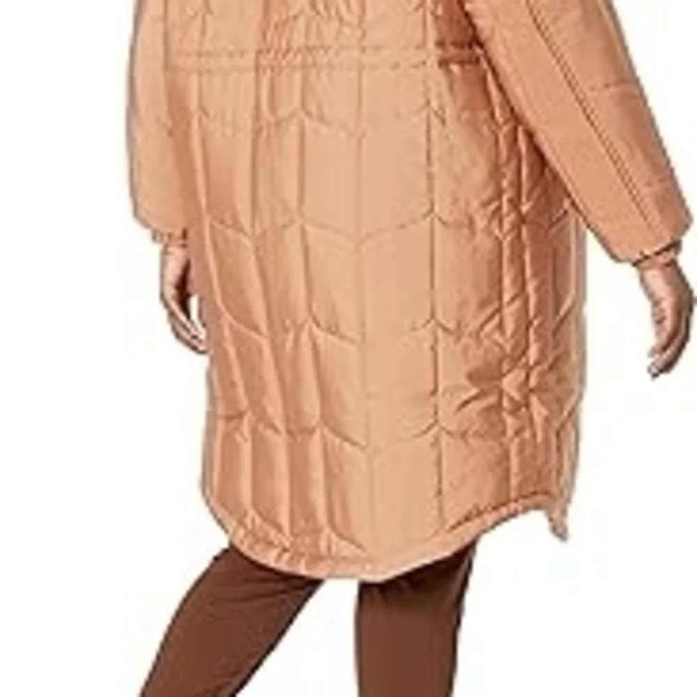 Amazon Essentials Women's Light Brown Coat - Picture 7 of 9